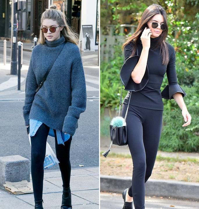 7 LOOKS THAT WILL CONVINCE YOU TO WEAR LEGGINGS OUTSIDE THE GYM