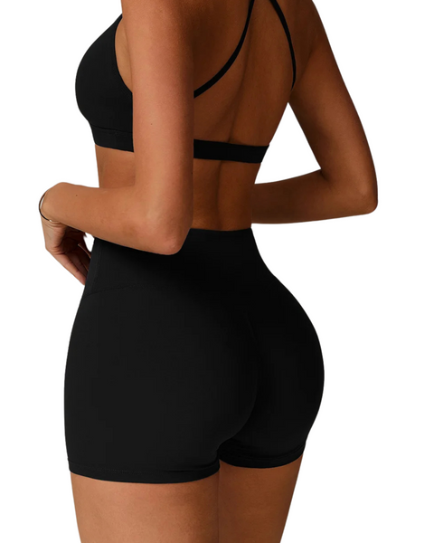 SPORT.LES 2NDSKN 3" Bike Shorts Black