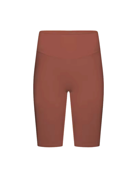 SPORT.LES 2NDSKN Knee Length Bike Shorts Rust