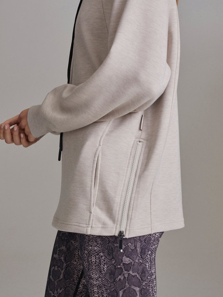 VARLEY Atlas Sweat Silver Grey | Shop Loungewear Online SPORTLES.com