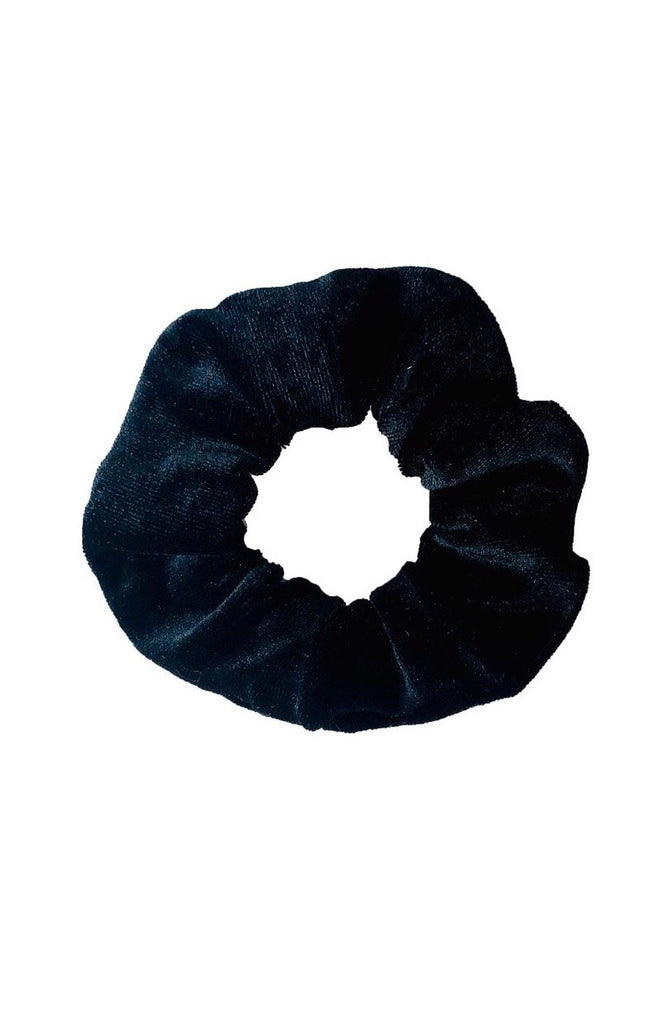 SPORT.LES Scrunchie Velvet Black | Shop Online at SPORTLES.com