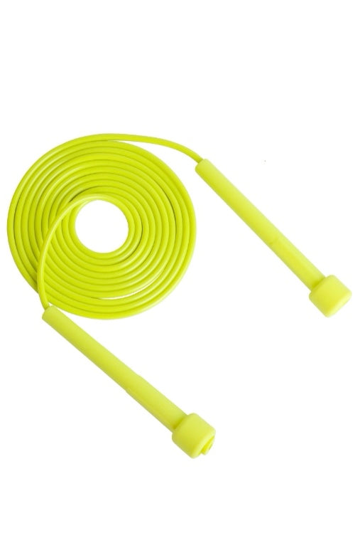 LES-FIT Cross Fit Adjustable Skipping Rope Yellow | Shop Online at SPORTLES.com
