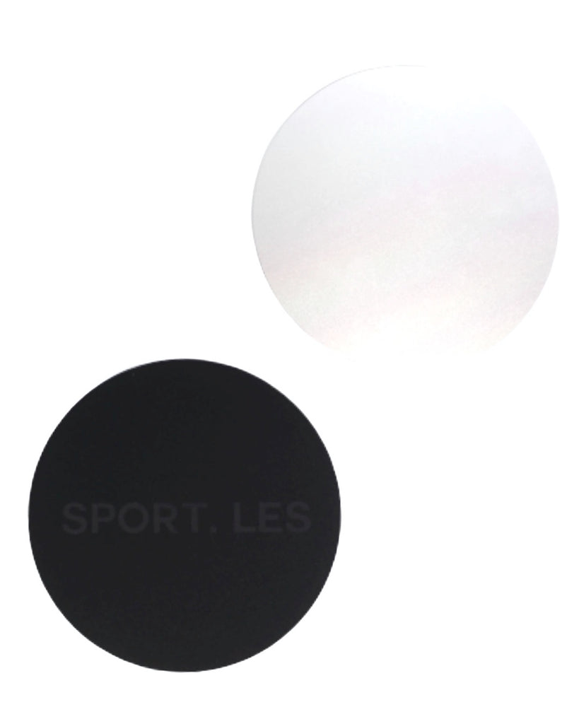 LES-FIT Sliders White | Shop Luxury Fitness Accessories | SPORTLES.com