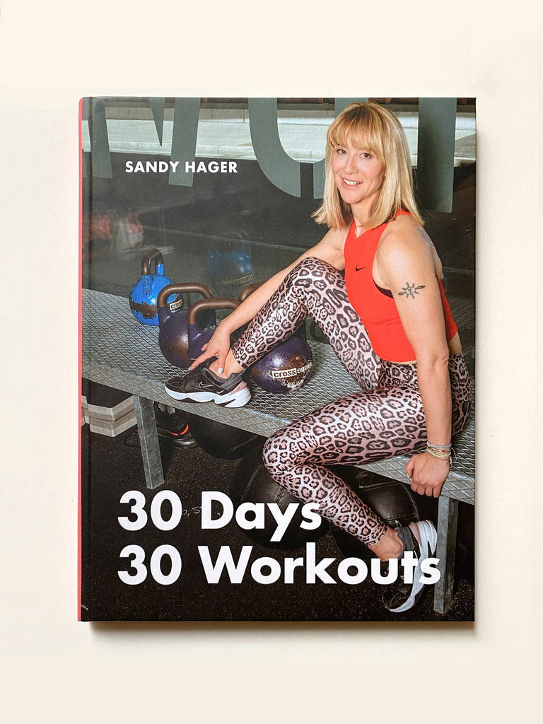 MEET SANDY AND HER 30 DAYS, 30 WORKOUTS NEW BOOK