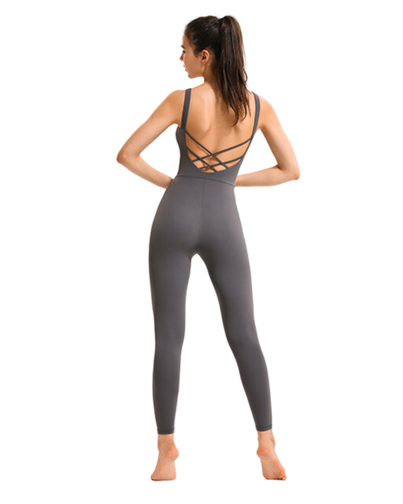 SPORT.LES Studio to Street One Piece Grey | Shop Online at SPORTLES.com