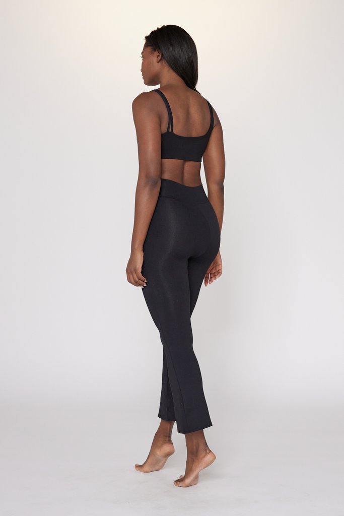 LIVE THE PROCESS Crescent Bra Black 