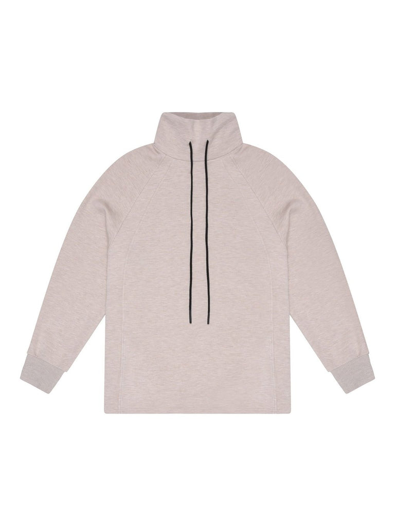 VARLEY Atlas Sweat Silver Grey | Shop Loungewear Online SPORTLES.com