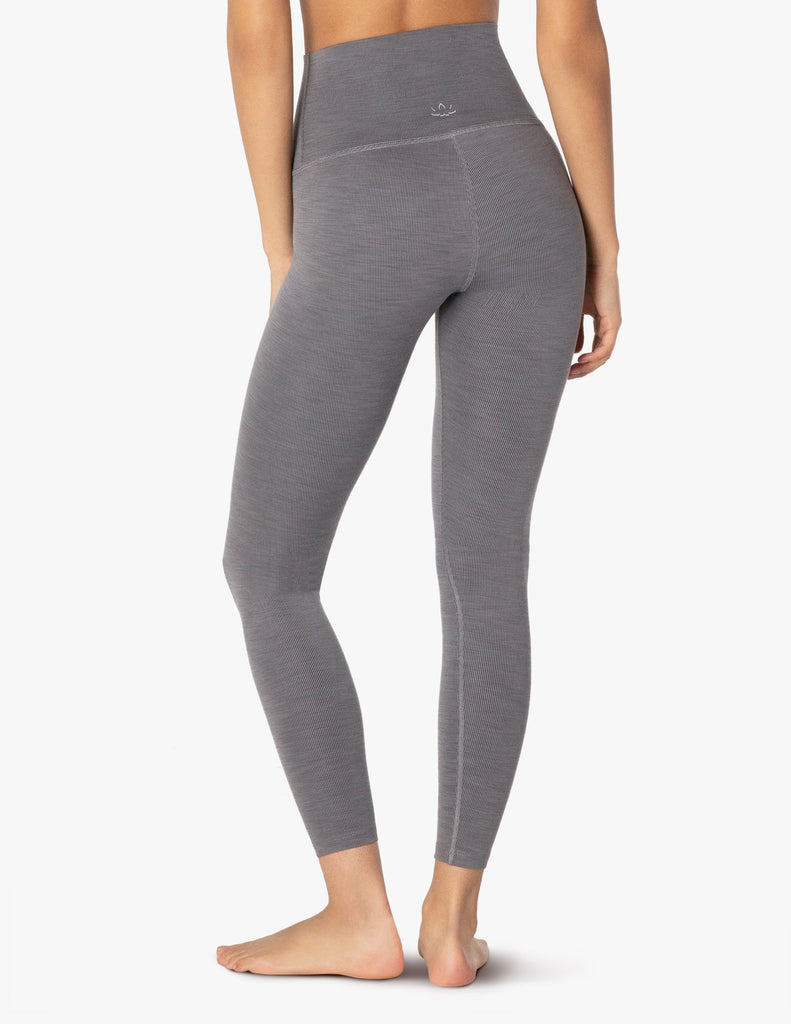 BEYOND YOGA Heather Rib High Waist Midi Legging - Shop at Sportles.com