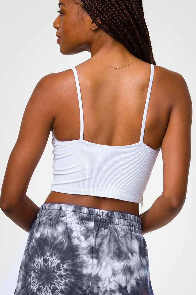 ONZIE Cami Belle Crop White | Shop Online SPORTLES.com