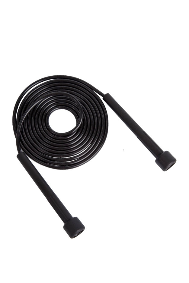 LES-FIT Cross Fit Adjustable Skipping Rope Black | Shop Online at SPORTLES.com