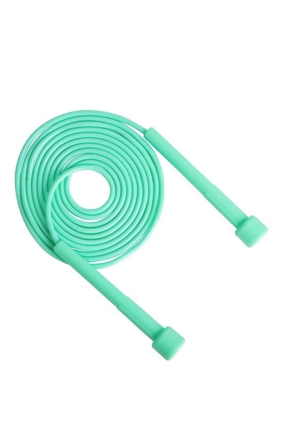 LES-FIT Cross Fit Adjustable Skipping Rope Green | Shop Online at SPORTLES.com