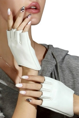 LES FIT Cycle Gloves White | Shop Luxury Fitness Accessories | SPORTLES.com