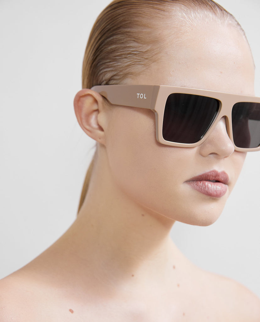 TOL EYEWEAR Lazer Frame-02 Nude | Shop at SPORTLES.com
