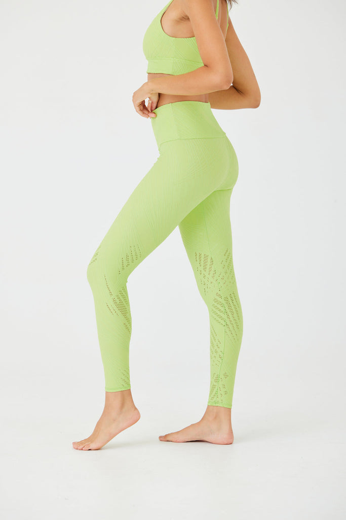 ONZIE Selenite Legging Mint Butterfly Selenite | Shop Online at SPORTLES.com