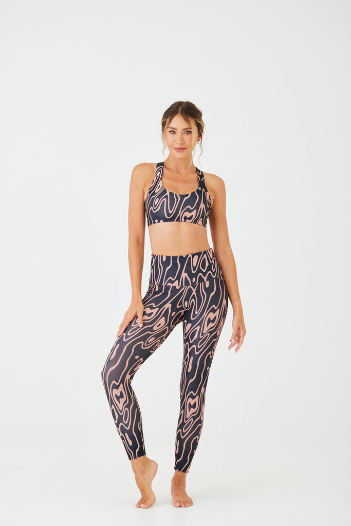 ONZIE Half Moon Bra Roads | Shop Online at SPORTLES.com