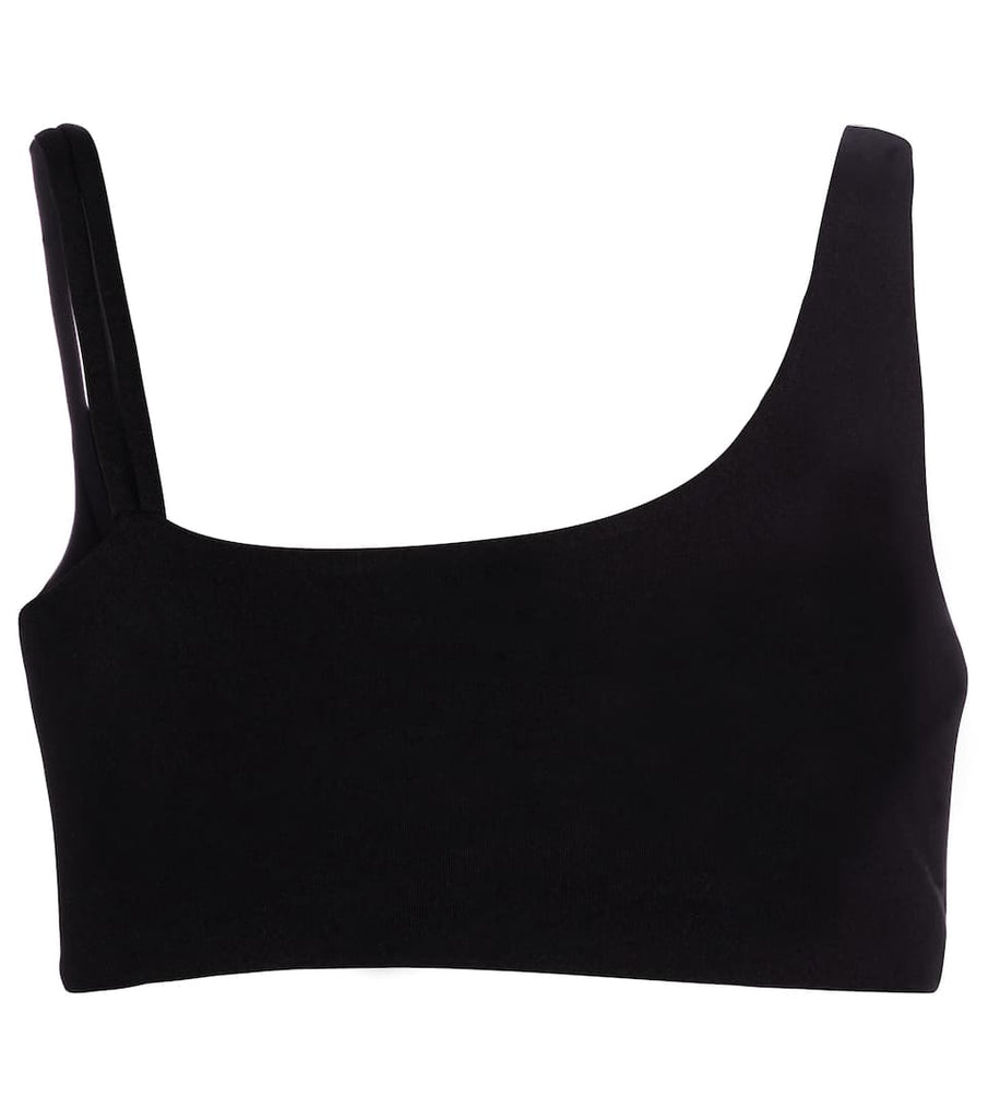 LIVE THE PROCESS Crescent Bra Black