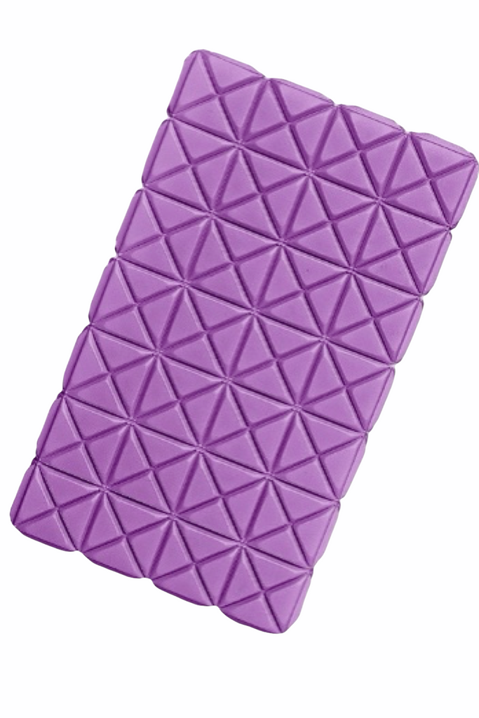 LES-FIT Foam Yoga Block Purple | Shop Online at SPORTLES.com