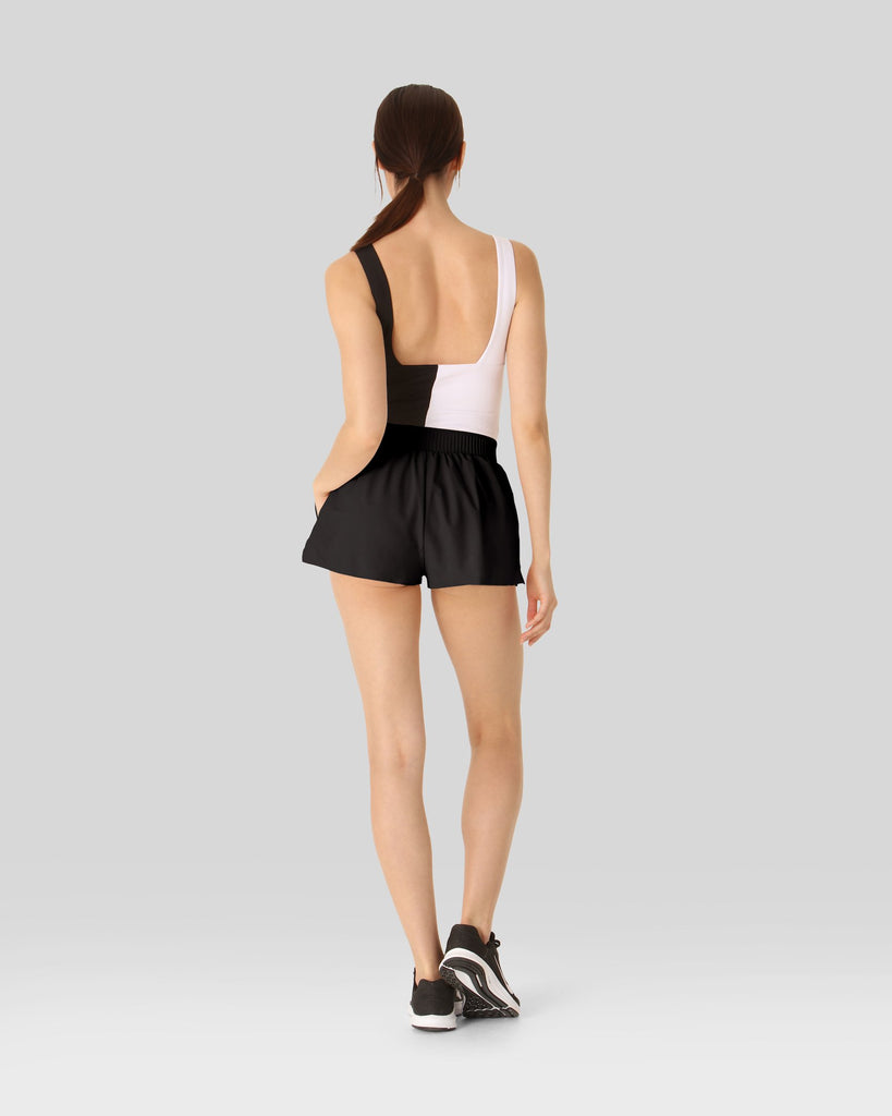 VAARA Stella Gathered Short Black  | Shop Online SPORTLES.com